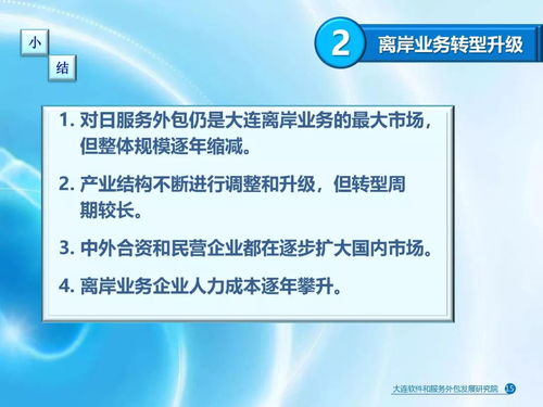 2017年大連軟件和信息技術服務業發展報告出爐 技術轉讓成亮點